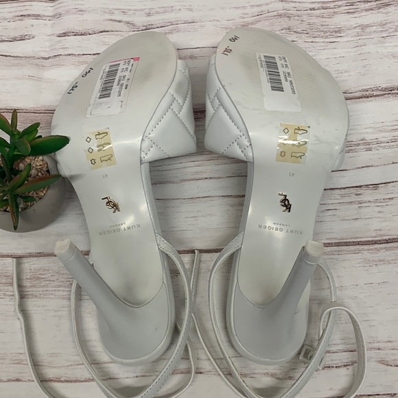 Kurt Geiger London Kensington Quilted Dress Sandals - Picture 14 of 14
